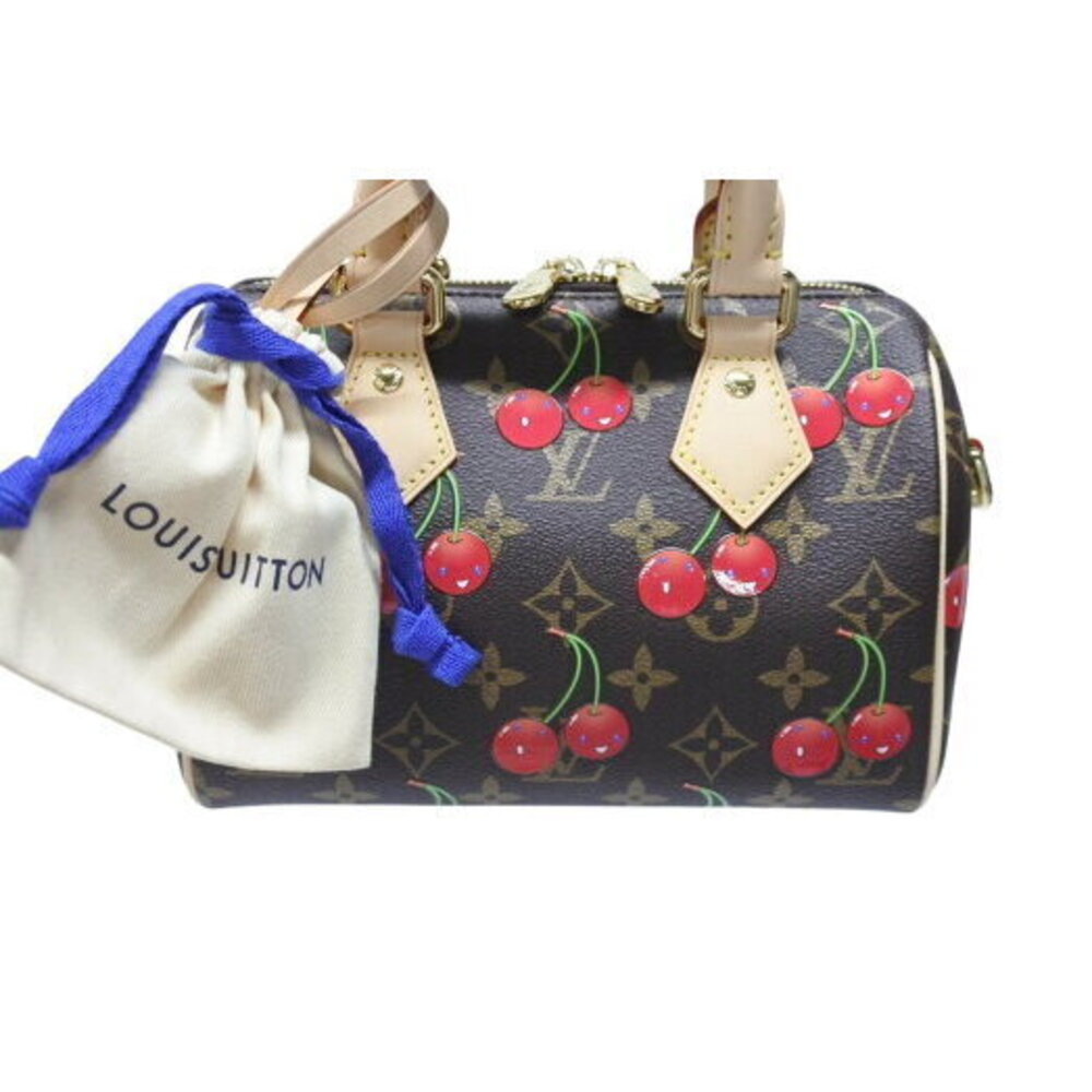 Louis Vuitton LV TM Speedy Bandouliere Cherry Red Blossom handbag - Picture 3 of 8
